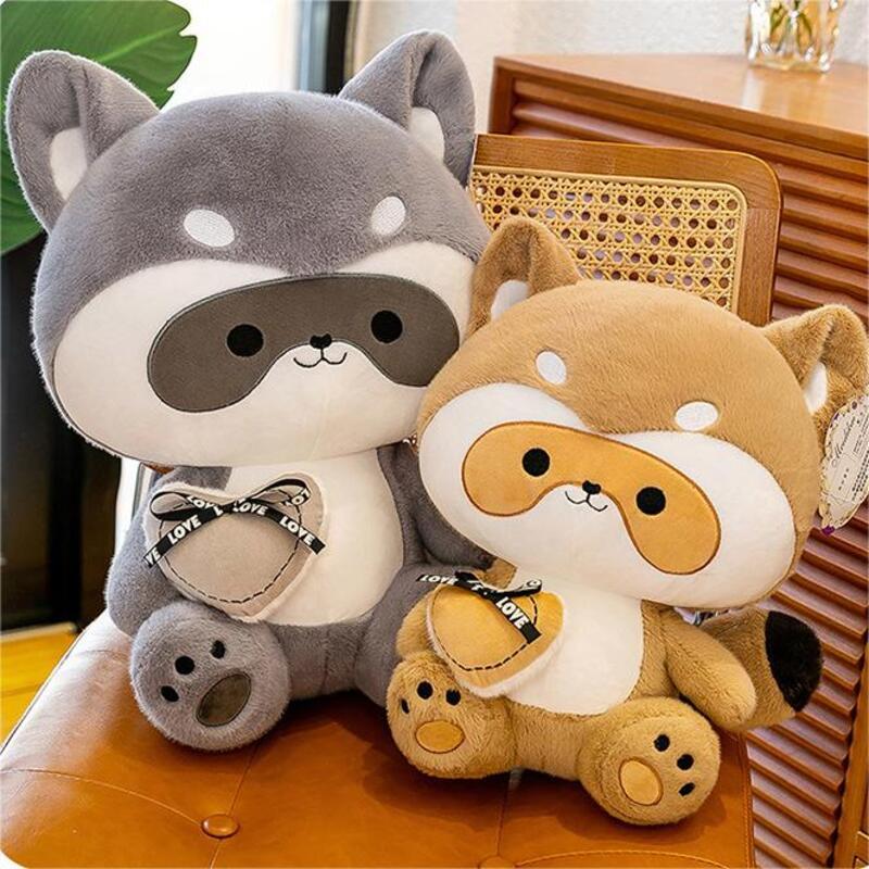 Adorable Stuffed Toy Raccoon For Girls Ideal For Night Market And Arcade