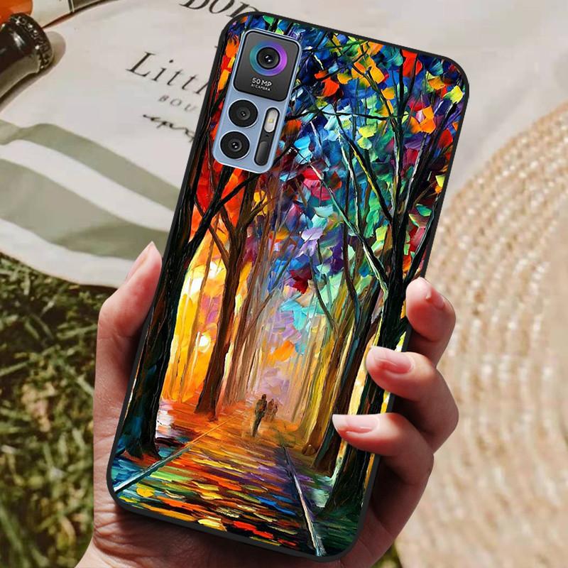 Чехол для TCL 30 Plus T676K T676J Чехол Волк Лев Ударопрочные Чехлы для Телефона Для TCL 30 5G T776H Черный Силикон Для TCL30 30 Чехол