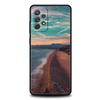 Чехол для телефона 'Лесной пляж Восход Природа' для Samsung Galaxy A51 A71 A21S A12 A11 A31 A52 A41 A32 A23 A33 A53 A73 A03S A13 5G