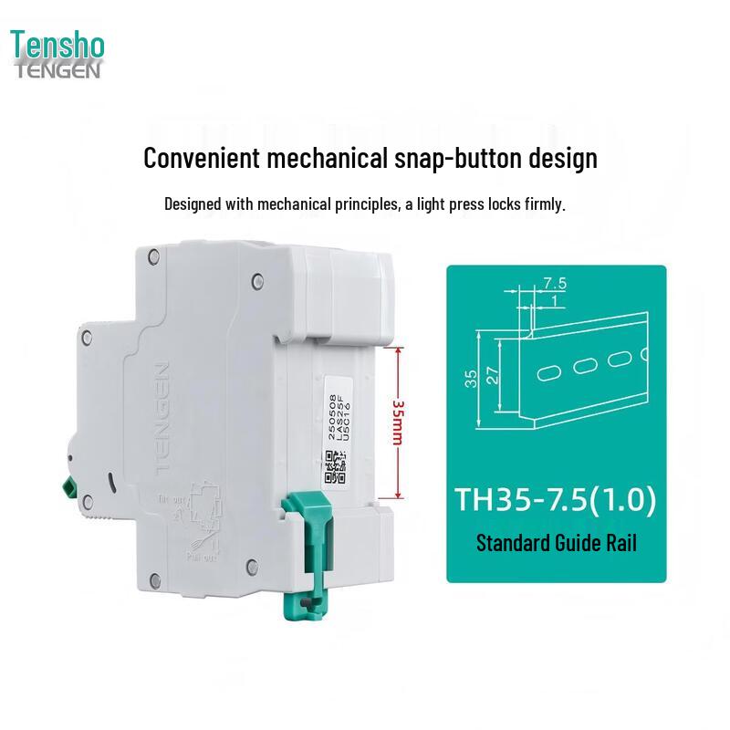 TENGEN TGB1NLE-40 Miniature Residual Current Circuit Breaker