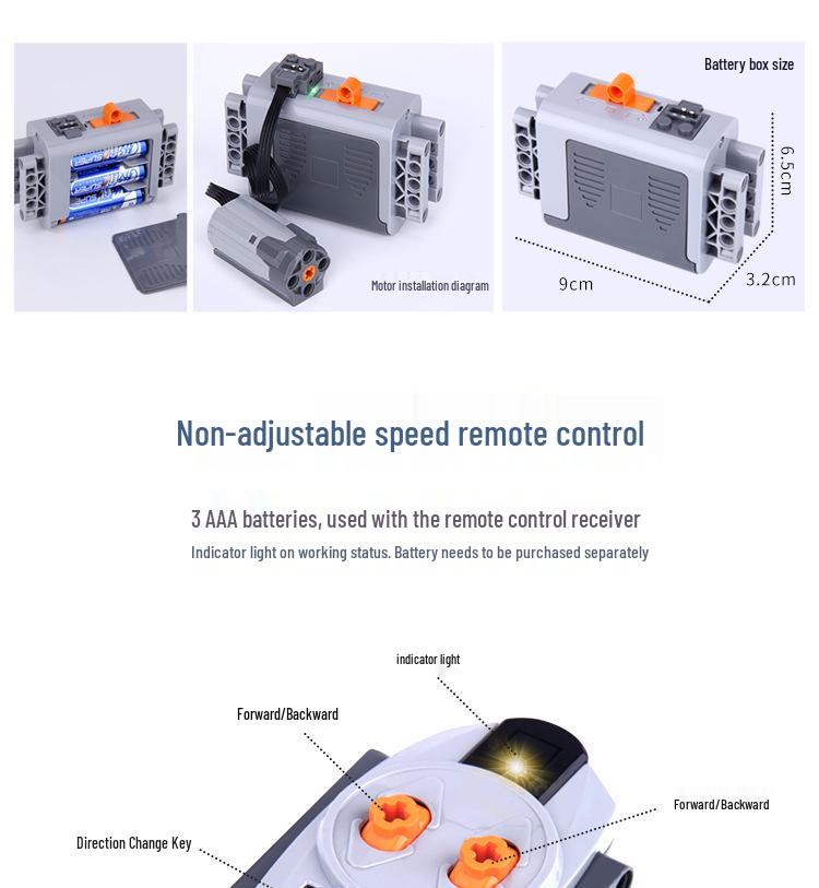 Совместимый с LEGO 9686 Научно-образовательный электрический программируемый робот-конструктор для детей.