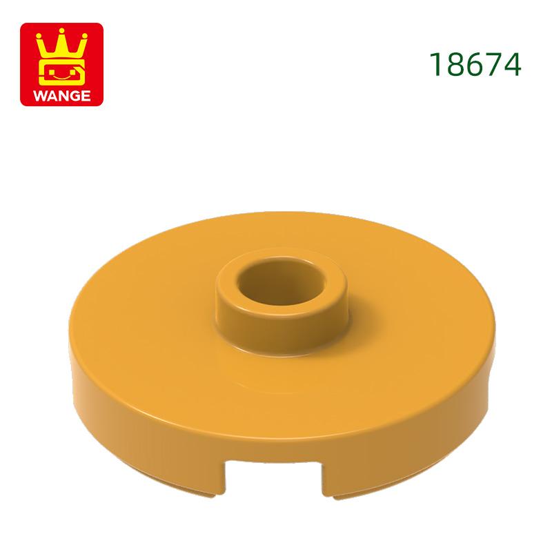 Нетоксичный 281 шт./Лот 18674 Круглый 2 x 2 С Открытым Штырьком Блок Moc Цветные Аксессуары Совместимые С Кирпичиками Детские Игрушки Деталь для Сборки