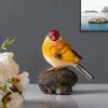 Садовые фигурки птиц Наружные украшения Искусство для двора Смоляные подарки Скульптуры Украшение дома.