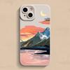 Oil Painting Seaside Shells Phone Case For Samsung Galaxy S25 S24 S23 UItra S22 Plus S21FE A56 A55 A54 A53 A33 A34 A35 A15 Cover