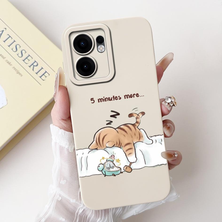 Чехол для Oppo Reno 13F 2025 Милый Кролик Панда Цветок Мягкий Силикон Ударопрочный Чехол для OPPO Reno13 FS Fundas RENO13F Чехол для Телефона