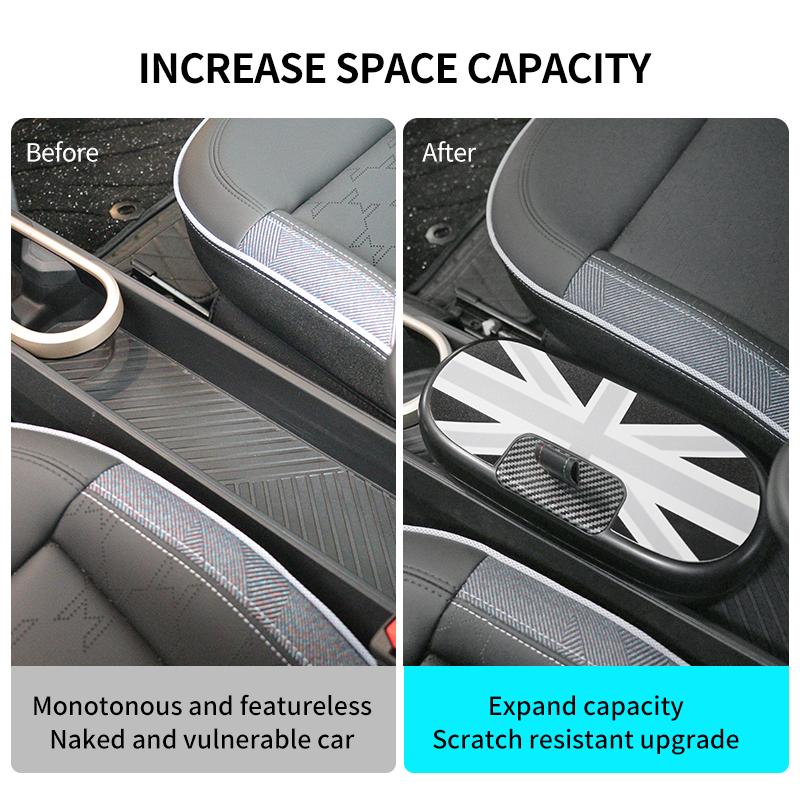 Бокс для хранения центральной консоли для BMW Mini Cooper E/SE J01 J05 Aceman 2024 2025 Бокс для хранения центрального подлокотника Автоаксессуары