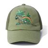 Adjustable Sun Protection Baby Cap Dinosaur Printed Beach Sun Cap for Kids  for Boys Girls