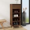 VidaXL Shoe Cabinet Brown Oak 40x36x105cm Engineered Wood 819779
