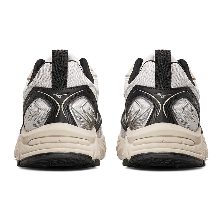 Mizuno Ретро Функциональные Амортизирующие Нескользящие Износостойкие Спортивные Кроссовки с Низким Верхом Унисекс Кроссовки Светло-Серые D1GH241505