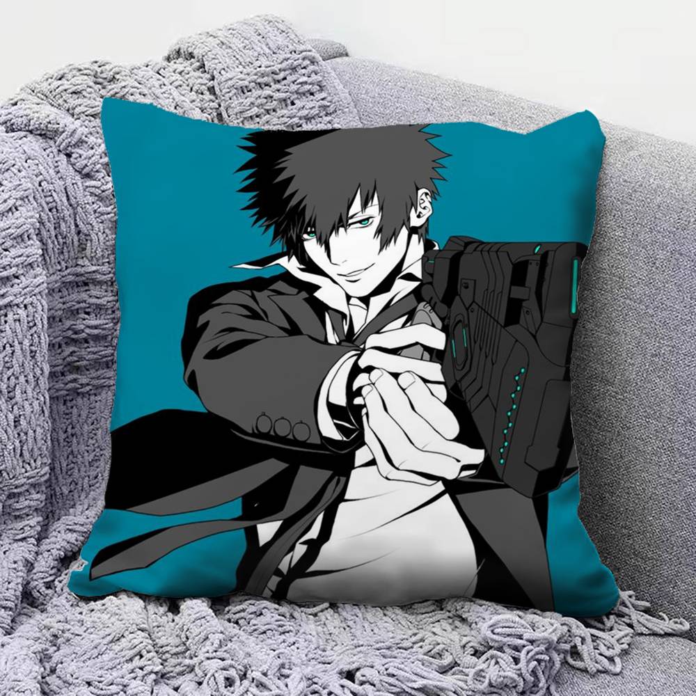 PSYCHO PASS Anime Pillow Covers Home Sofa Cushion Covers and Aecorative Custom