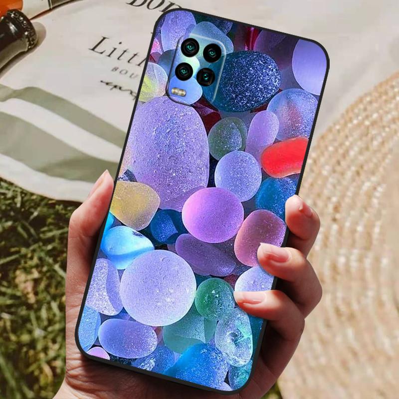 Для Xiaomi Mi 10 Lite 5G Чехол Силиконовая задняя крышка Чехол для телефона для Xiaomi Mi 10 Lite Чехлы mi10 Lite Мягкий бампер coque Крутые Fundas