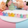 50/100x Tiny Ducks Mini Duck Glow In The Dark Mini Resin Figure Miniature