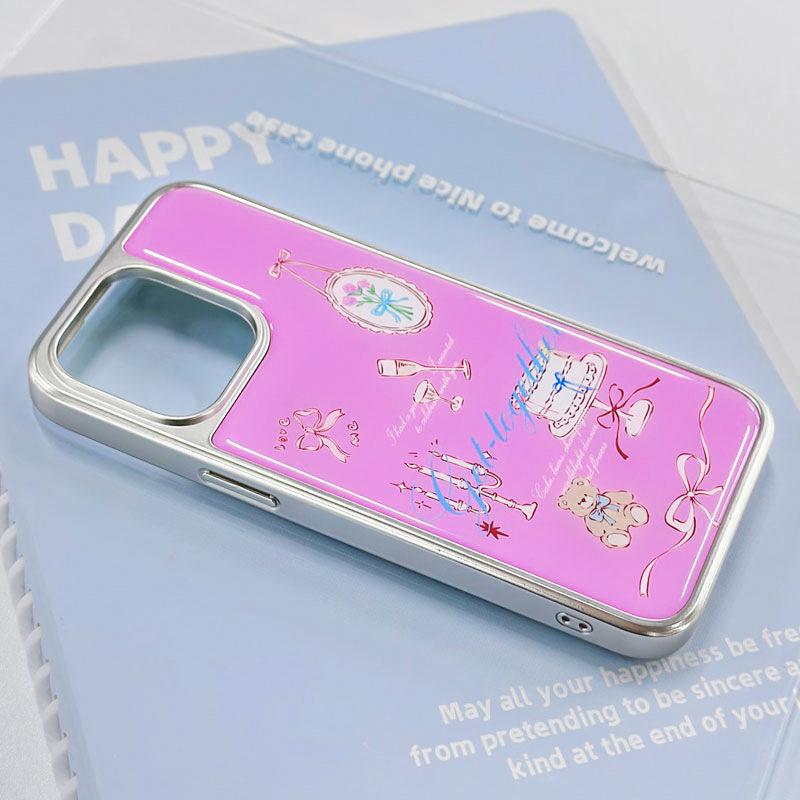 Чехол Zhitai Silver Edge для iPhone 15/16, Apple 14 Pro Max и Huawei Mate60
