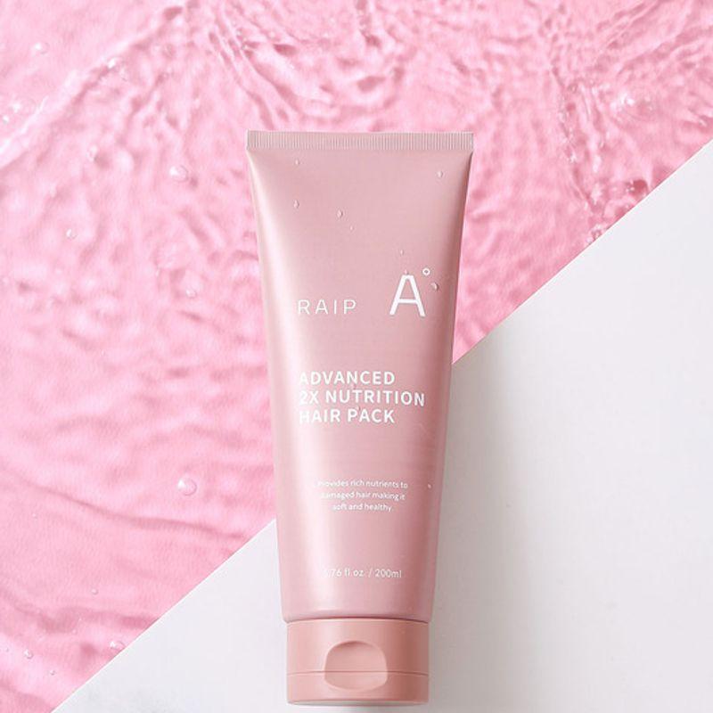 RAIP Advanced 2X Nutrition Protein Hair Pack 200ml Extreme Damage Repair Damaged Hair Jelly LPP Nutrition Self Clinic