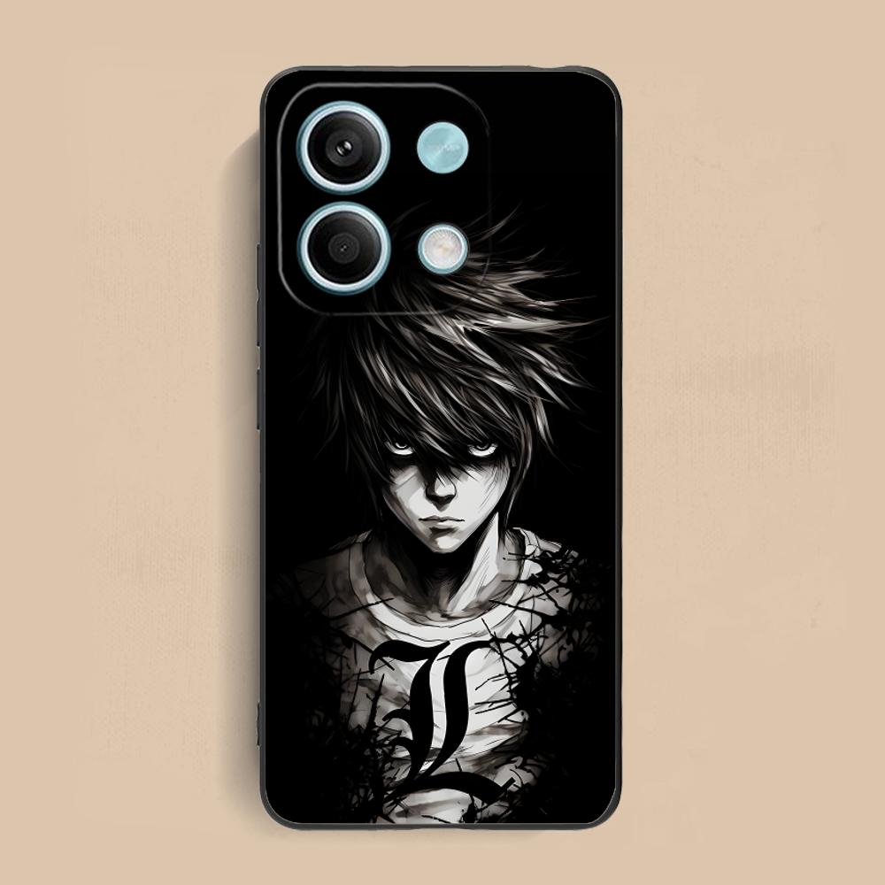 Чехол для мобильного телефона Death Note L Lawliet для Xiaomi Redmi 15 14 13 12 A5 3 2 1 C Plus 4G 5G Цветная печать Чехол Чехол Красивый