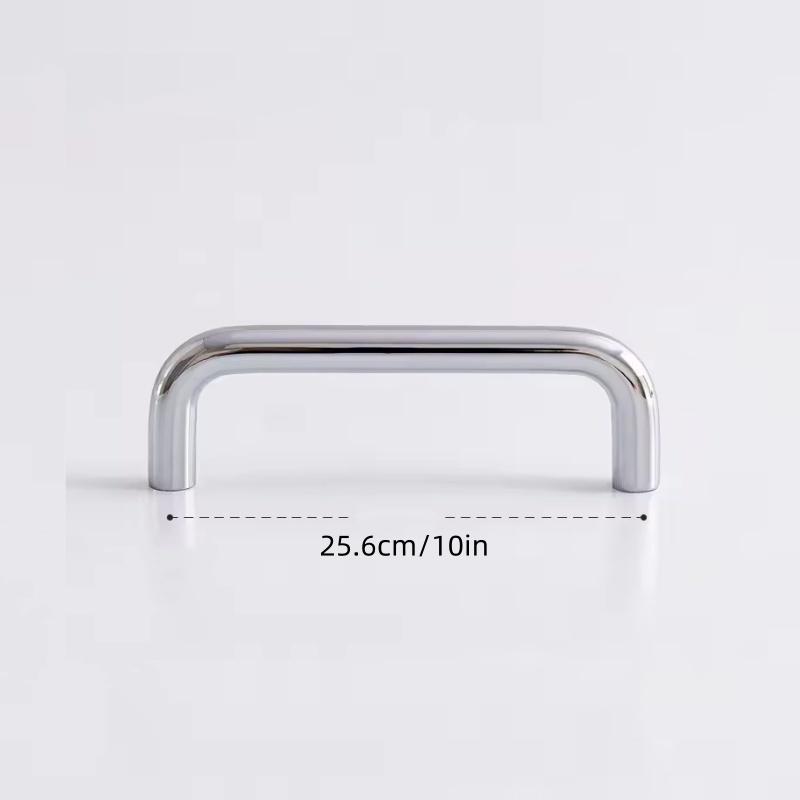 64mm-320mm Solid Stainless Steel U Type Cabinet Handles Drawer Door Knobs Pulls Furniture Wardrobe Cupboard Doors Bar Handles