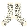 Weird Middle Finger Cat Cotton Socks, Cute Abstract Cartoon Ankle Socks, Men's and Women's Matching Trendy Socks, Suitable for All Seasons.