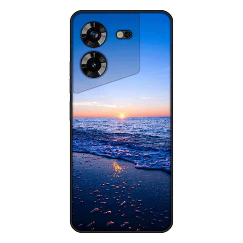 Для мягкого силикона для tecno pova 5 Чехол Окрашенная задняя крышка из ТПУ tecno pova 5 Корпус