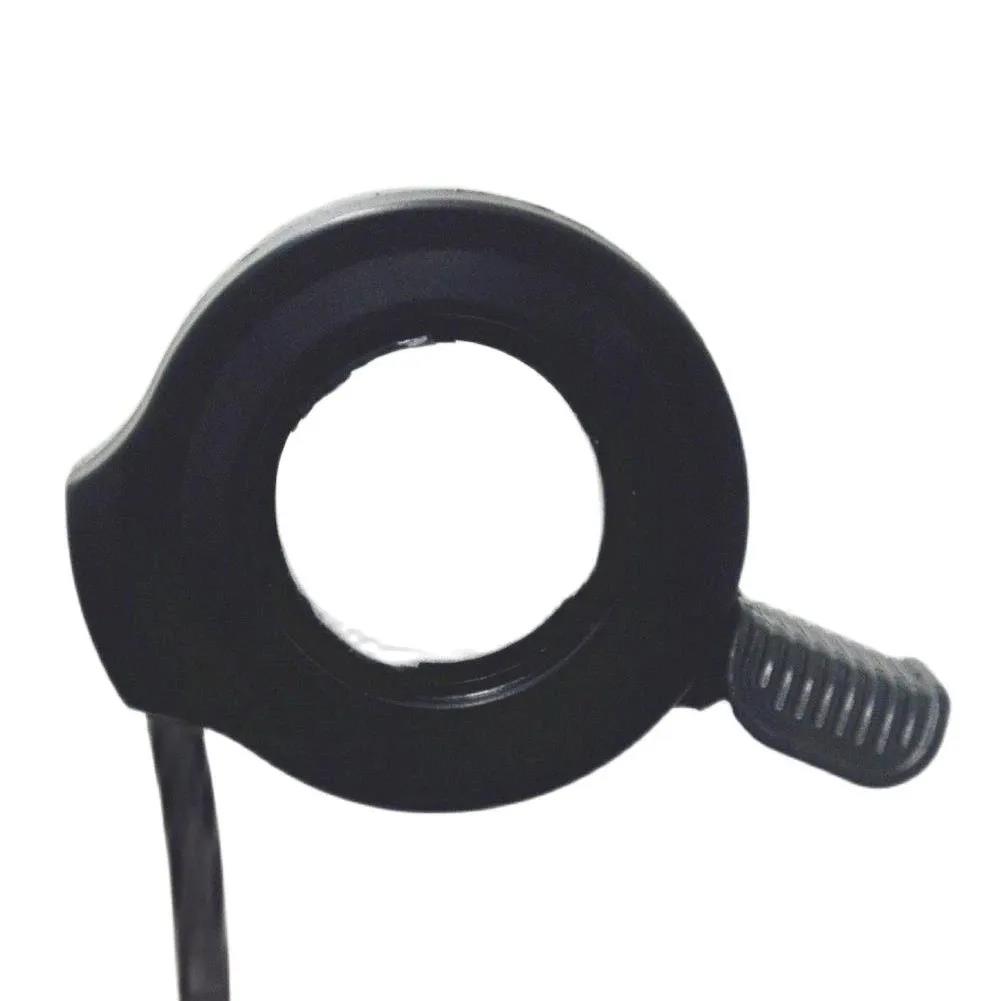 Outdoor Thumb Throttle E Bike Parts Assembly Replacement Three-wire Black Ebike Electric Bike For Electric Bicycle Throttles 2