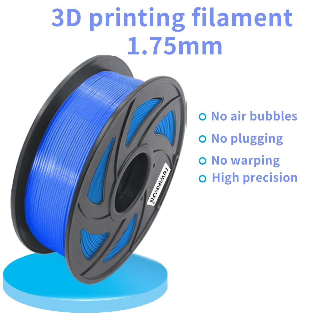 Нить для 3D-принтера PLA 1 кг/шт. Премиум качество Нить для 3d-печати диаметром 1,75 мм, подходит для FDM-принтера, длина 12992 дюйма, сверхпрочность