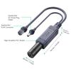 EDUP Изолированный Гигабитный POE-сплиттер 100 Вт с интерфейсом RJ45, скорость 1000 Мбит/с. Идеально подходит для StarLink Mini Dishy. Надежный и стабильный.