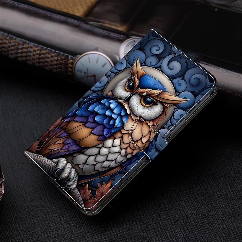Чехол-кошелек Edge60Pro/Edge60Fusion Smile Deer для Moto G86 G56 G85 G55 G35 G05 G84 G54 G34 G24 Кожаная обложка Чехол для телефона