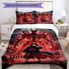 Naruto Character Customize Text Duvet Cover Set Design for Living Rooms Machine Washable Bedroom Decor Best for Christmas