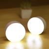 Rechargeable USB Magnetic Small Night Lights Mini Portable Bedside Lamp LED 3 Modes Eye Protection Small Round Lamp with Switch