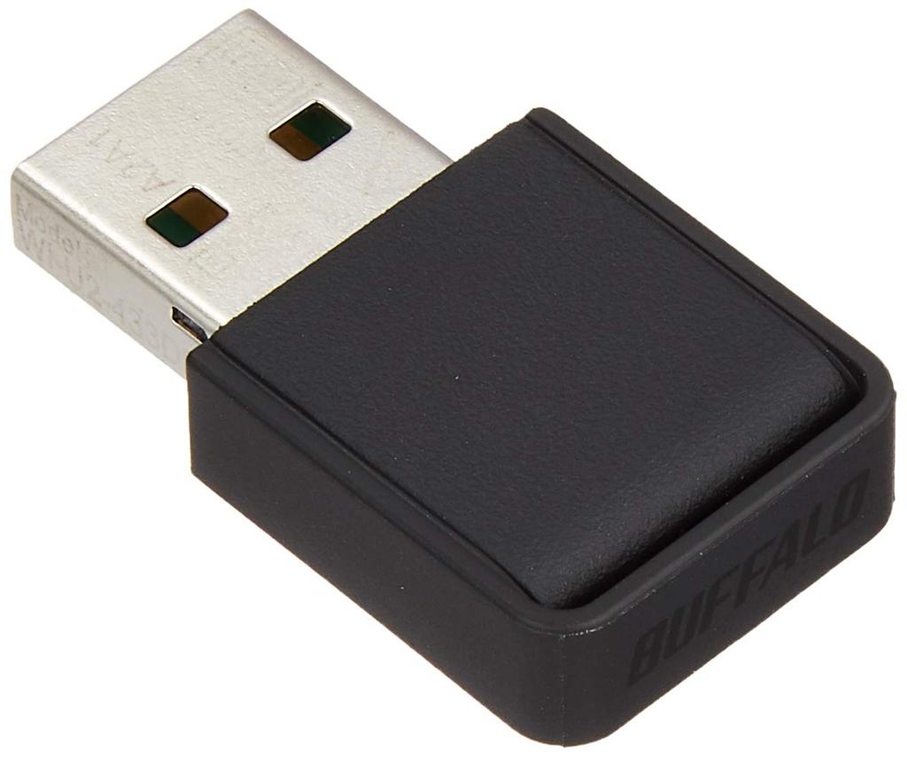 Buffalo WiFi Wireless LAN Handset 11ac Beamforming Function Japanese Manufacturer WI-U2-433DMS 433+150Mbps USB2.0