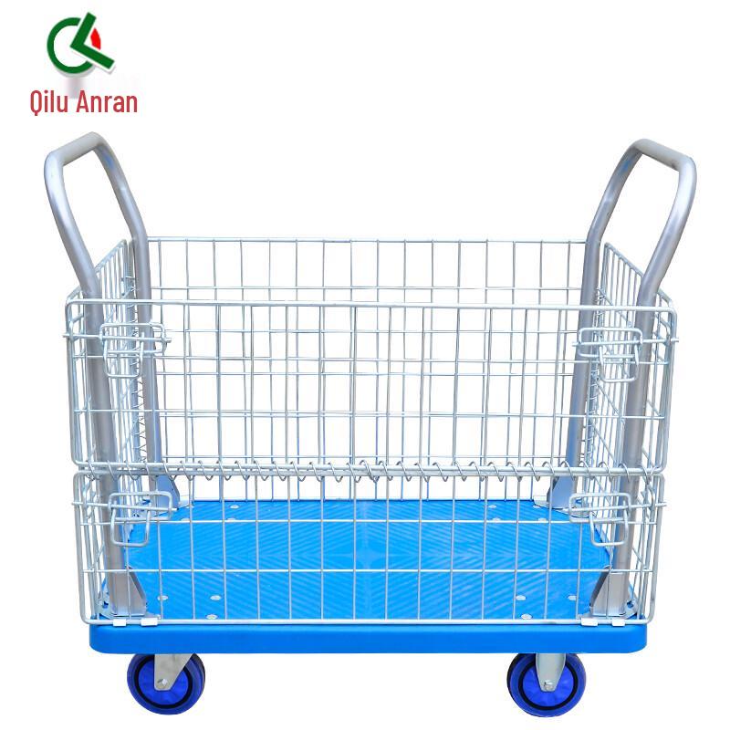 Industrial Heavy-Duty Flatbed Utility Cart