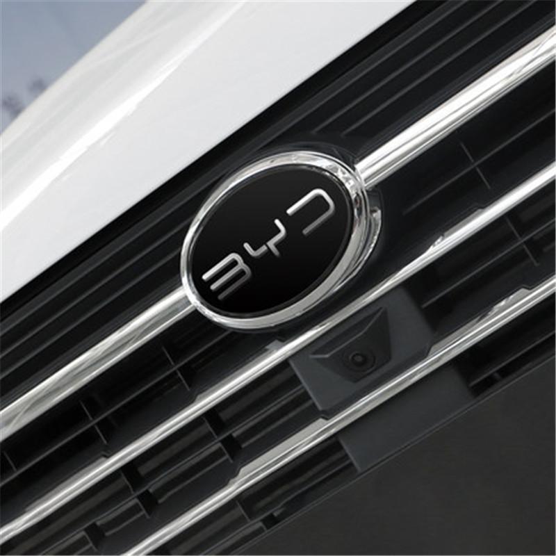 Для BYD 18-25 2-го Поколения Tang Qin Song Pro Передняя Решетка Логотип Английская Наклейка на Руль Центральная Наклейка на Колесо