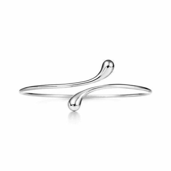 Серебряный цвет, гладкие рваные манжеты, открытый регулируемый браслет для женщин