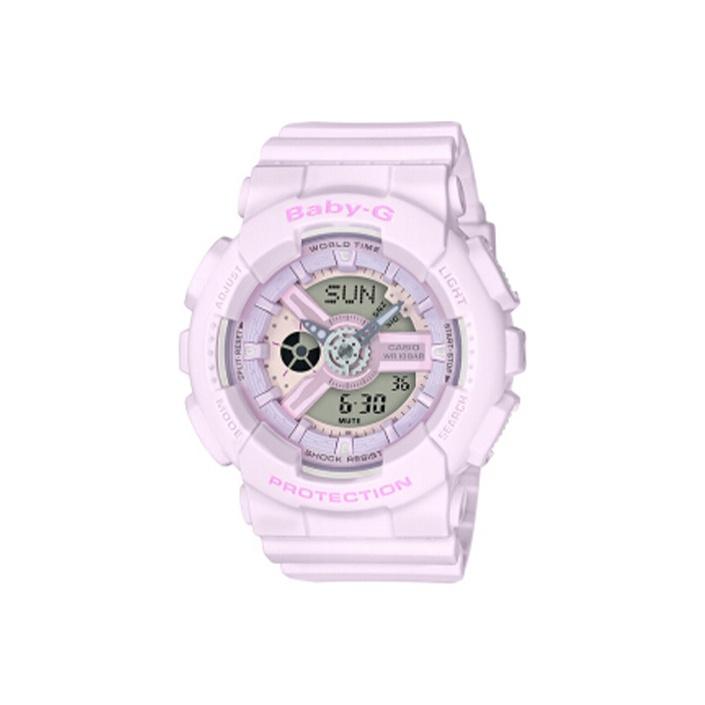 Casio Женские часы BABY-G Розовые BA-110-4A2-person