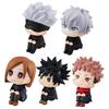7-9 см Аниме Фигурка Jujutsu Kaisen Итадори Юдзи Годзё Сатору Фусигуро Мэгуми Кугисаки Кавайная Игрушка Украшение для Машины ПВХ Модель Подарок