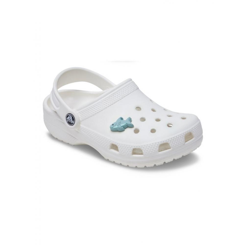 Crocs Мультяшная акула Джиббитс Шарм 10014762