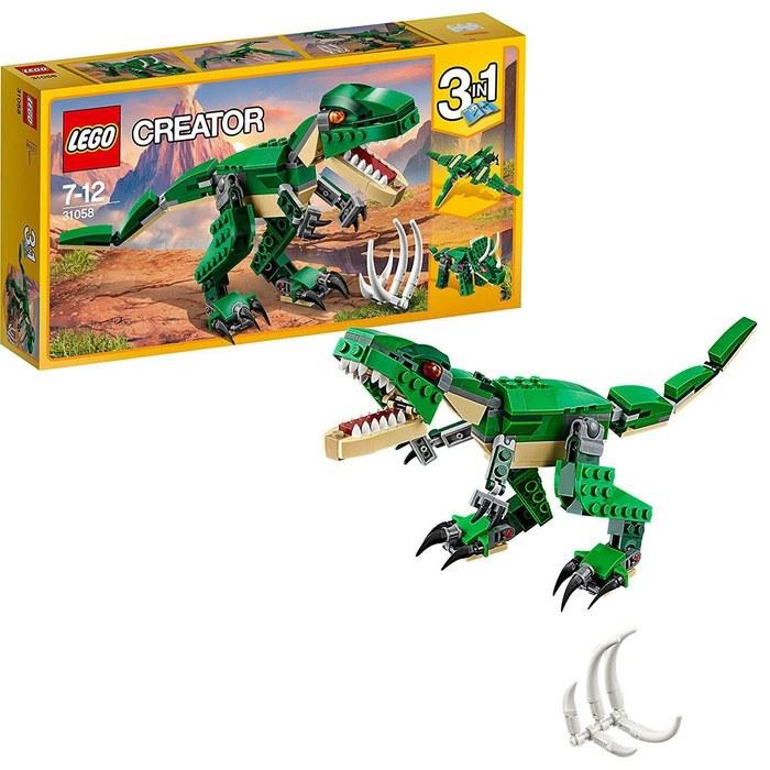 LEGO Creator Динозавр 31058 (Темно-зеленый, Бежевый)