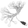 3 M 20LED String Lights LED Globe Outdoor Indoor String Lights for Girls Room Decoration Festive