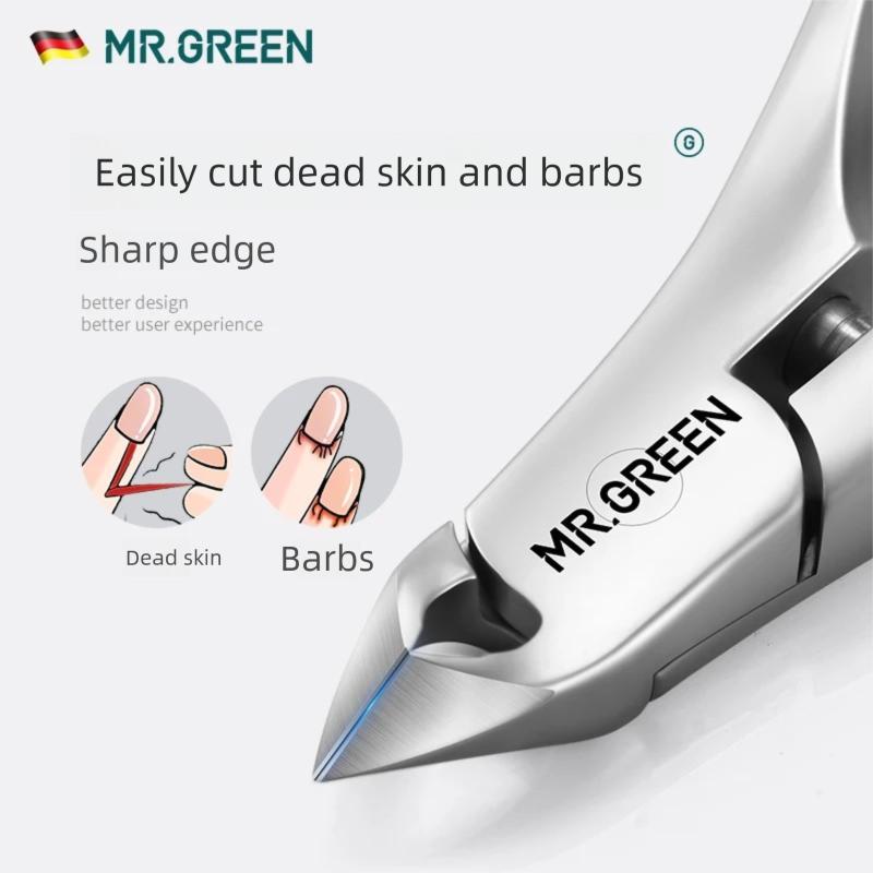 MR.GREEN набор инструментов для обрезки кутикулы и ногтей, кусачки для мертвой кожи