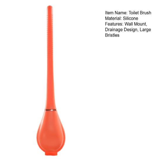 Силиконовый держатель для унитаза, настенный, современный, гибкий, резиновый, для ванной комнаты