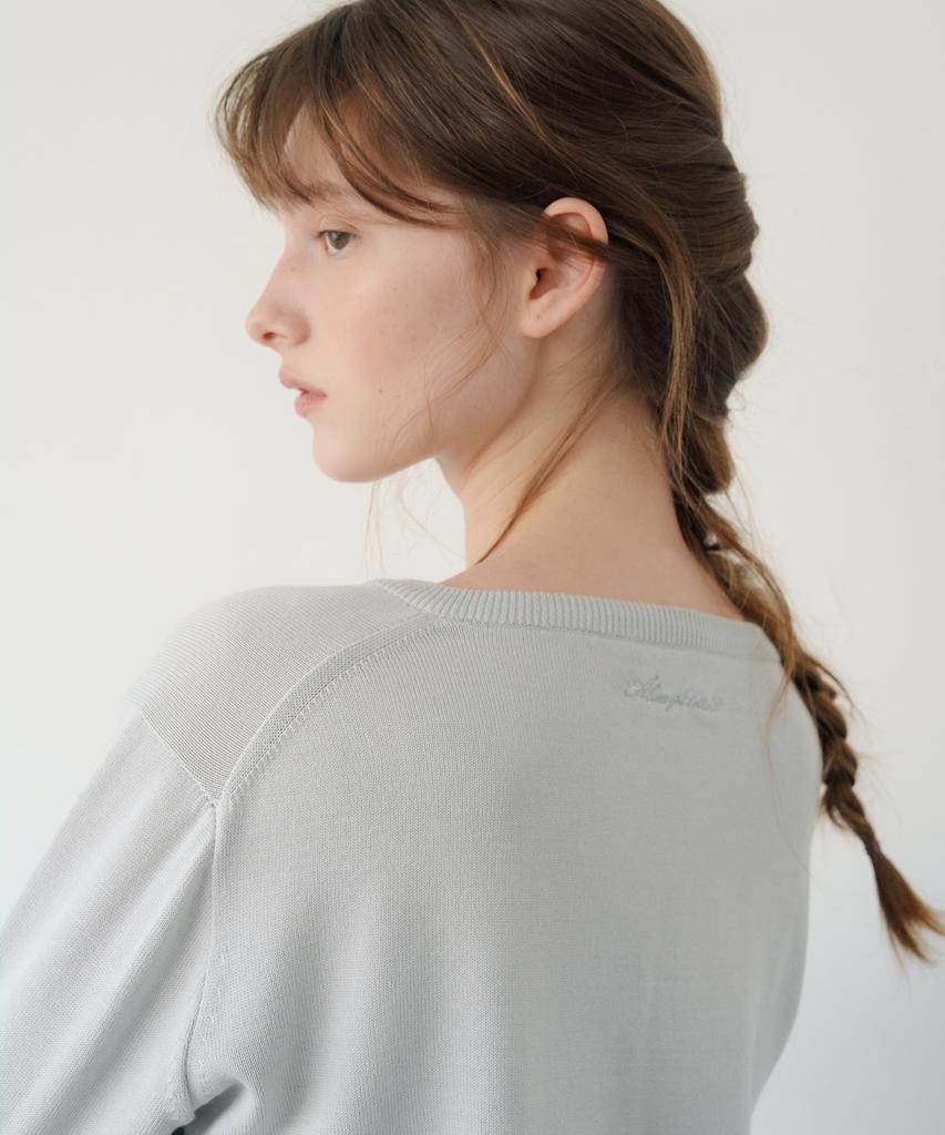 LETTERA Let Classic V-Neck Knit