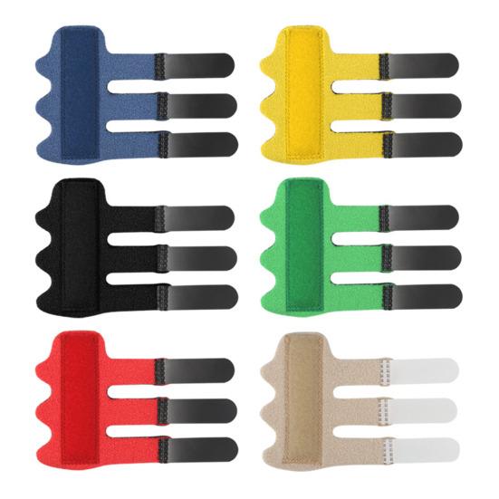 Регулируемая шина для пальца с алюминиевой шиной, дышащий бандаж для руки, поддержка, многоразовая защита пальца для восстановления после травмы