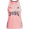 2024 Beijing Marathon Custom Series BJM Tank Fashion Running Sleeveless Sports Vest Women Tops Pink Pebble-Silver JP1442