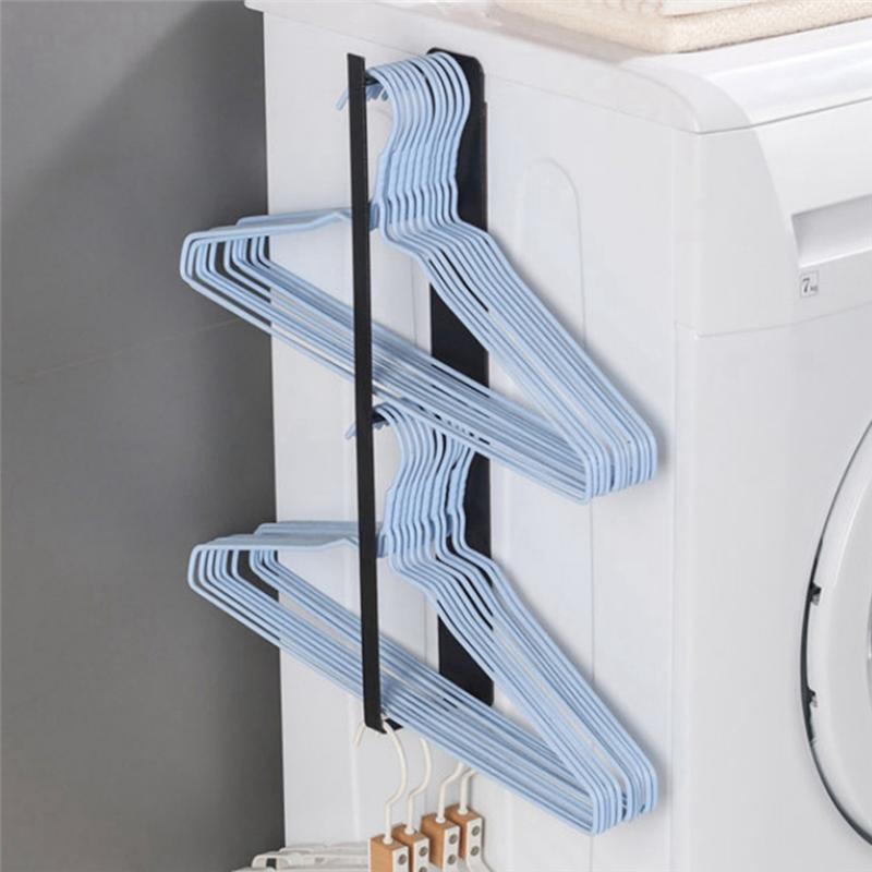 Magnetic Clothes Rack,Storage Rack,Side Space Saving,Wall Mounted Towel Rack For Increased Storage Space