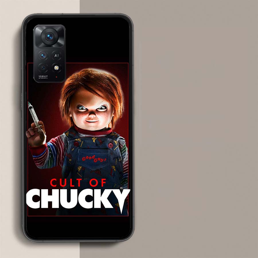 Чехол для телефона из фильма ужасов Кукла Чакки Для Xiaomi Redmi Note 12 Pro Plus 5G 12S 11 11E 11T Pro 10 9 8 7 11S 10S 4G 9T 8T 9S Capa Co