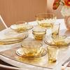 VISIONS Corning Crystal Clear Glass Dinnerware Set