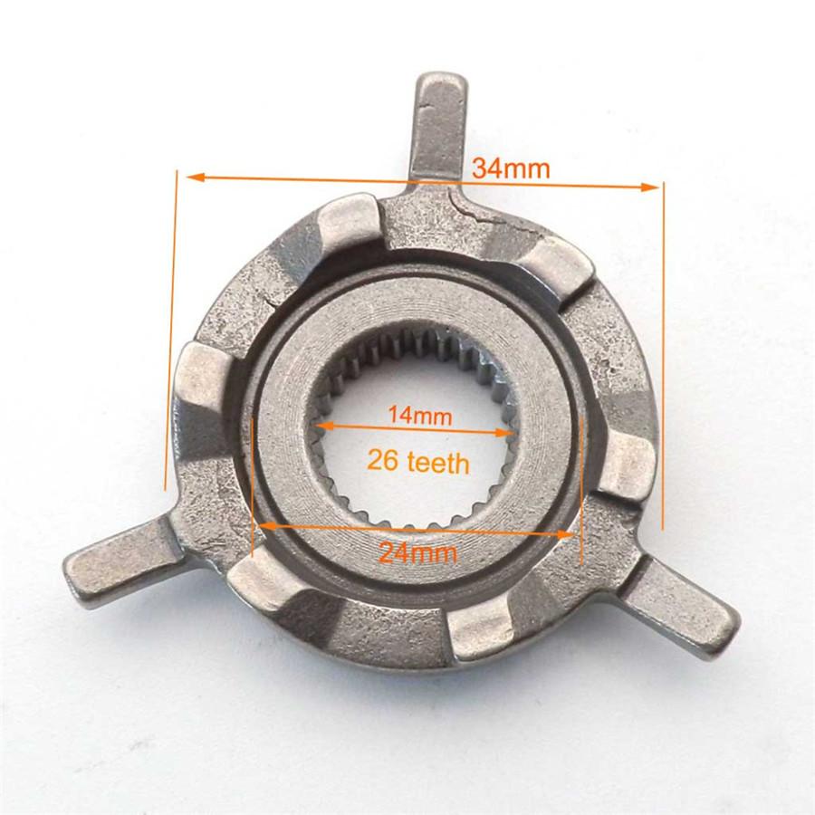 New 1Set Kick Start Gear Spring Idle Gear Shaft For Scooters Moped Jonway GY6 Engine