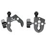 17MM 25MM Aluminum Alloy 1'' Ball Handlebar Clamp Mount Base Mount 1'' Ball for Double Socket Arm Bike Motorcycle Phone Holder