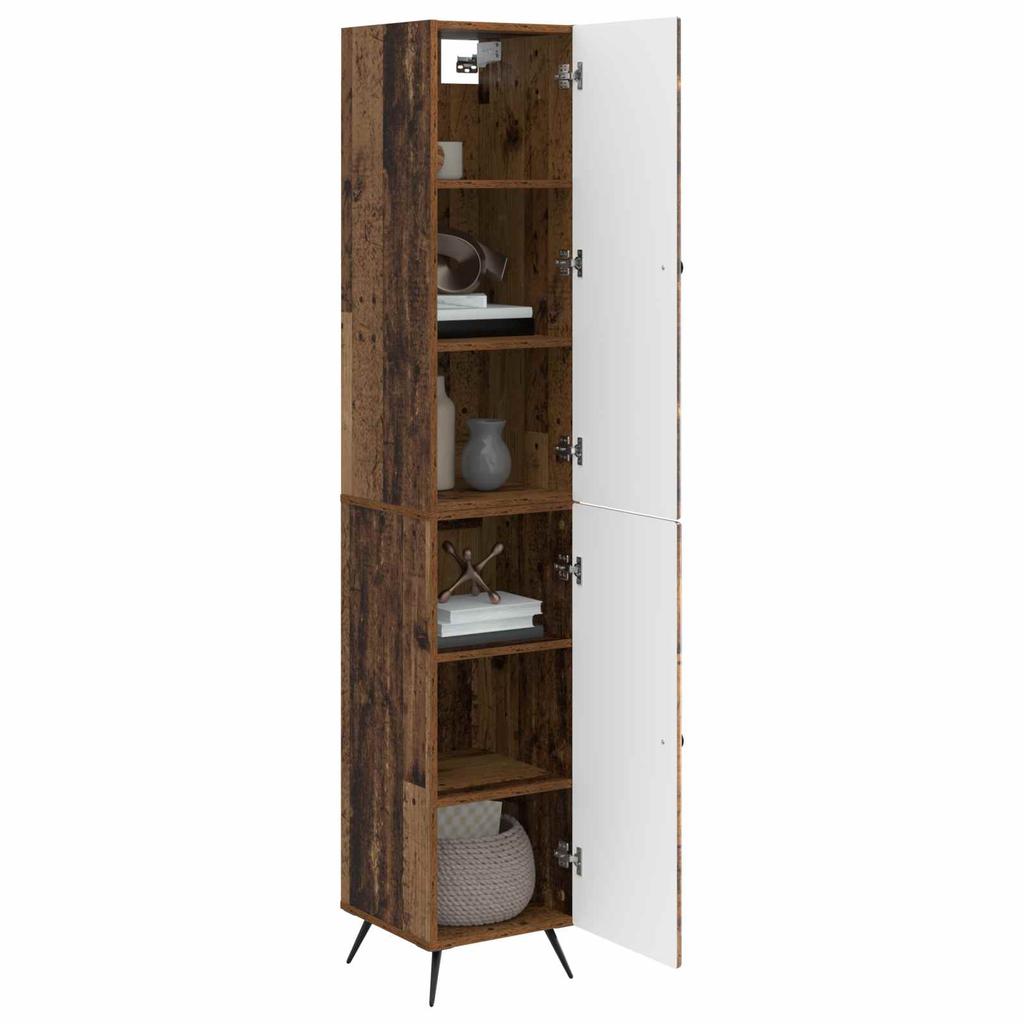 2 Piece Cabinet Set Reclaimed Wood Wood Based Material