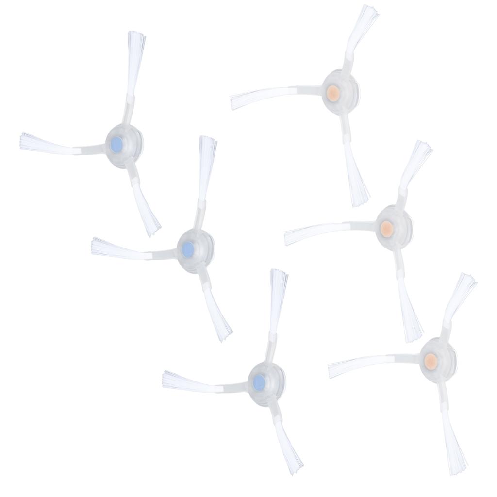 6 шт. сменная боковая щетка для пылесоса, подметальная машина, боковая щетка, аксессуары для NARWAL J1