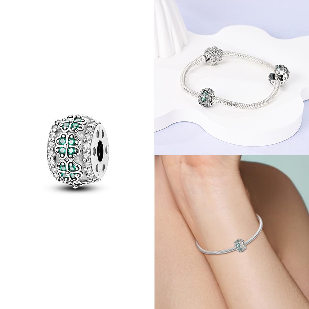 Pink Butterfly Luminous Firefly Dangle New Copper Charms Bead Fit Bangle Bracelet Necklace Diy Jewelry Women Gift